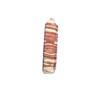 CHYIFSHIYM Natural Red Zebra Jasper Crystal Tower - Pietra a sei lati lucidata a mano per meditazione chakra, terapia e decorazione della casa, circa 8-9 cm, set di 2