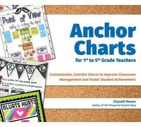 Chynell Moore Anchor Charts for 1st to 5th Grade Teachers (Tascabile)