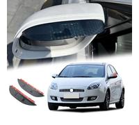 CHYPAAK 2 Pezzi per Fiat Bravo 2007-2016, Sopracciglio della Pioggia dello specchietto retrovisore dell'auto, Visiera Parasole Laterale per Auto