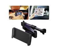 CHZ-06 Supporto retrattile per schienale auto per cellulari/tablet da 7-14 pollici, colore nero
