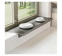 CHZDPP Piastra di prolunga per davanzale Prolunga Multiuso Per Davanzale, Piastra Prolunga Per Piano Lavoro Senza Forature, Per Utensili Da Cucina Con Magneti(Gray,16x10in/40x25cm)
