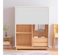 CHZDPP Porte a Libro Porte Pieghevoli Personalizzabili per armadi, Piccola Porta a Scomparsa per armadi/scarpiere, Porta Pieghevole a Soffietto Senza Fori per Risparmiare Spazio(65x45cm/25.6x17.7in)