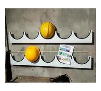 CHZDPP Supporto da parete per casco di sicurezza, grande capacità, per lavoratori edili, 4 griglie/5 griglie/6 griglie (5 griglie (2 pezzi)