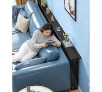 CHZDPP Tavolo dietro il divano Mesas delgadas de sofá para marco de fotos/libros, Mesa de pasillo de montaje fácil, Estante de madera estrecho de pie en el piso(Color B,39x8x29.5in/100x20x75cm)