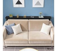 CHZDPP Tavolo dietro il divano Scaffale di stoccaggio personalizzabile per libri/opere d'arte, Tabella di ingresso stretta con accessori di installazione(Color 3,59x6x25in/150x15x65cm)