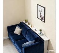 CHZDPP Tavolo dietro il divano Scaffale di stoccaggio personalizzabile per libri/opere d'arte, Tabella di ingresso stretta con accessori di installazione(Color 4,59x6x25in/150x15x65cm)