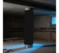 CHZFFD Cuscino Per Palo Di Basket Imbottitura Pali Basamento Bianco Blu Nero Rosso, Imbottitura Pali Avvolgenti 1,2 M/cuscinetti Canestro Basket, Colonne Adatti Tutte Stagioni(Black,Dia 4in(10cm))