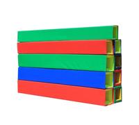 CHZFFD Cuscino Per Palo Di Basket Imbottitura Palo Basket, Robusti Cuscinetti Sicurezza Protezione Dei Giocatori, Palo Avvolgente Quadrato Imbottito, Cuscinetto Colonna(Green,4"x4"(10x10cm))