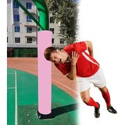 CHZFFD Cuscino Per Palo Di Basket Imbottitura Palo Rotondo Anticollisione, Colonna Garage 1,8 M, Imbottitura Autoadesiva Pilastro Seminterrato, Cuscinetti Sicurezza Universali(Pink,ID 1 1/2in(4cm))