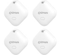 CHZHVAN Air Tracker Tag Localizzatore Compatibile con Apple Dov'è (solo iOS), Batteria Sostituibile, Resistente all'acqua, Cercatore di Oggetti Bluetooth per Borse, Bagagli, Animali Domestici e Zaini