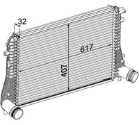 CI 207 000P MAHLE Intercooler per AUDI,SEAT,SKODA,VW