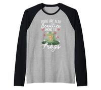 Ci Sono Anche bellezze tra Le Rane rospo Froggy Maglia con Maniche Raglan