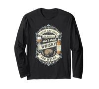 Ci Sono Giorni in Cui Non Bevo Whisky per Settimane Maglia a Manica