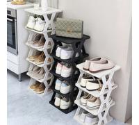 Ci sono problemi di processo inevitabili come sporco e graffi, quindi si prega di prestare attenzione quando si scattano foto. Scaffale portascarpe, scaffale portascarpe multistrato per porta di casa,