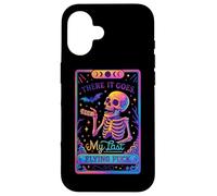 Ci va il mio ultimo scheletro cazzo volante Custodia per iPhone 16
