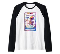 Ci va Il Mio ultimo Scheletro Cazzo Volante Maglia con Maniche Raglan