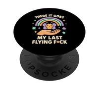 Ci va Il mio ultimo volo F Divertente Smart Ass Inappropriato PopSockets PopGrip Adesivo