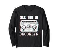 Ci Vediamo a Brooklyn, Design retrò della Città Musicale Maglia a Manica