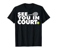 Ci Vediamo a Court Tennis Maglietta