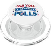 Ci vediamo ai sondaggi Diritti di voto patriottici PopSockets PopGrip per MagSafe