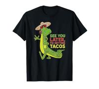Ci Vediamo Dopo, STO ricevendo Tacos Funny Zlligator Design Maglietta