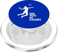 Ci vediamo in tribunale mangiare dormire pallavolo squadra giocatore corrispondenza PopSockets PopGrip per MagSafe