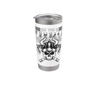 Ci vediamo nel Valhalla | Thor | Odin | VIKINGS Ragnar Bicchiere termico in acciaio inox doppia parete