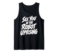 Ci Vediamo nella rivolta robotica AI Tech Humor Canotta
