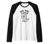 Ci vediamo più tardi Alligator Ultimo giorno di scuola dopo Alligatore Maglia con Maniche Raglan