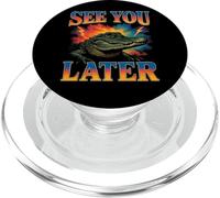 Ci vediamo più tardi Alligator Ultimo giorno di scuola dopo Alligatore PopSockets PopGrip per MagSafe