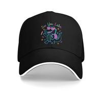 Ci Vediamo più Tardi Insegnante Alligatore Estivo ultimo Giorno di Scuola Berretto da Baseball Casual Cappello da Camionista Estivo Cappelli a Prova di Sole Berretti da Baseball
