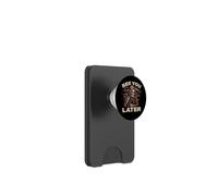 Ci vediamo più tardi Tristo Mietitore L'Angelo Della Morte Collezionista di anime PopSockets PopWallet per MagSafe