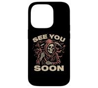 Ci vediamo presto Grim Reaper L'angelo della morte collezionista di anime Custodia per iPhone 14 Pro