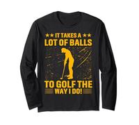 Ci vogliono Molte Palle per Giocare a Golf Come Faccio io Maglia a Manica