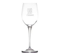 "Ci vuole classe per fare l'insegnante" Bicchiere Calice da Vino Bianco Rosso Spritz Drink Personalizzato Inciso Dedica Idea Regalo Originale Compleanno Natale Scuola Fine anno Scolastico Maestre Cena
