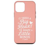 Ci vuole un grande cuore per dare forma a Little Minds, insegnante di scuola Custodia per iPhone 12 mini