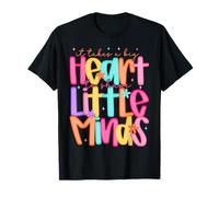 Ci Vuole Un Grande Cuore per Dare Forma a Little Minds Insegnante Studente Maglietta