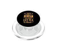 Ci vuole un grande cuore per insegnare a Little Minds Teacher PopSockets PopGrip per MagSafe