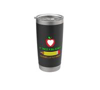 Ci vuole un grande cuore per modellare la scuola dell'insegnante di Little Minds Bicchiere termico in acciaio inox doppia parete