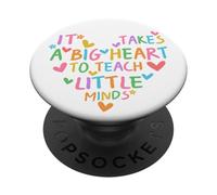 Ci vuole un grande cuore PopSockets PopGrip Adesivo