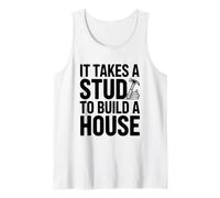 Ci Vuole Uno Stallone per Costruire Un Umorismo di Costruzione di Una casa Canotta