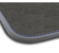 CI01-1 1pz Tappetino Velluto Premium Opaco Blu per Citroen C3 Picasso 2008-2017