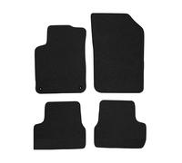 CI09-1 Set Tappetini Velluto Premium Opaco Rosso per Citroen DS3 2008-2015 tappe