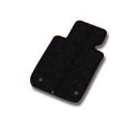 CI10-1 1pz Tappetino Velluto Premium Marrone Traforato per Citroen C5 I 2001-200