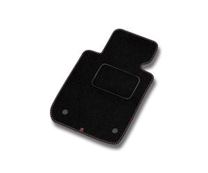CI10-1 1pz Tappetino Velluto STREAK Marrone per Citroen C5 I 2001-2004 prima del