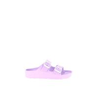 CI1886 GRUNLAND Junior Kube Ciabatta BIRK 2 Fibbie Eva col Lilla Leggera Comoda Lilla 40