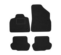 CI29-1 Set Tappetini Velluto STREAK Nero per Citroen DS5 2011-2015 tappeto morbi