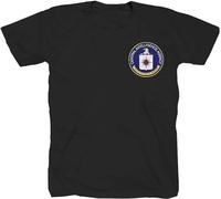CIA Secret Service NSA USA America Marines Corps KGB FBI SWAT Team Black T-Shirt Black XLBlackXL