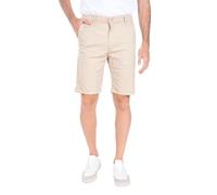 Ciabalù Bermuda Uomo Tinta Unita Made in Italy Pantaloni Corti Tasche America Pantaloncini Estivi Slim Fit (IT, Numero, 52, Regular, Regular, Beige)