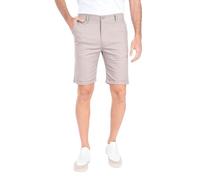 Ciabalù Bermuda Uomo Tinta Unita Made in Italy Pantaloni Corti Tasche America Pantaloncini Estivi Slim Fit (IT, Numero, 48, Regular, Regular, Fango)